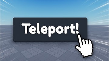 How To Create a Teleport GUI in Roblox