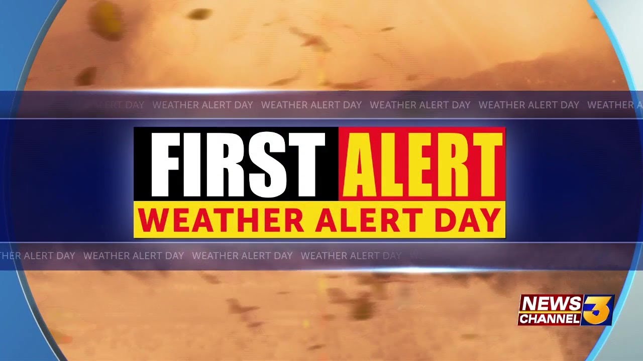 First Alert Weather Alert with Patrick Evans Monday morning, November ...