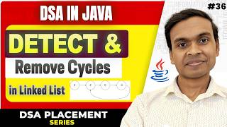 Detect & Remove Cycle in Linked List 🔥 | Floyd’s Cycle Detection Algorithm | DSA in Java #36