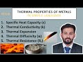 Thermal Properties of Metals! | Basics of Engineering Materials
