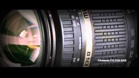 flash website design intro video page - tamron