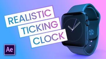 Simple Clock Animation | After Effects Tutorial