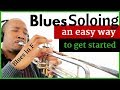 F blues soloing using a blues melody  jazz trumpet lesson