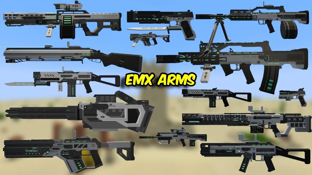 ELECTROMAGNETIC Guns for TaCZ!!! - EMX Arms Gunpack Showcase - YouTube