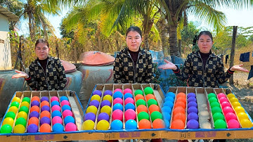 A challenging color ball sorting puzzle on an 8 x 6 game board #2