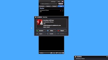 Zoiper Softphone - How To Answer Incoming Call