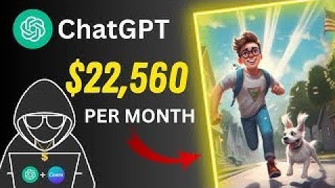 How To Make PASSIVE INCOME With ChatGPT & Midjourney (side hustle)