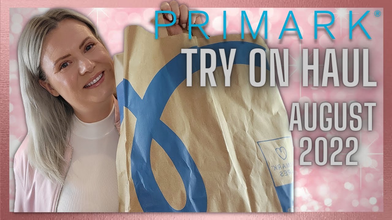 HUGE NEW IN PRIMARK TRY ON HAUL AUGUST 2022 Size 14 | The Trafford Centre | Clare Walch