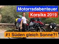 #1 Korsika 🇫🇷- Motorradabenteuer 2019 - Regen, Sonne und Cap Corse