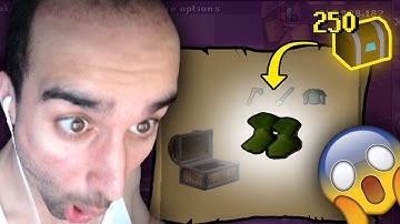 I Opened 250 Medium Clue Scroll Caskets And Got What???
