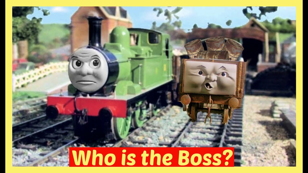 Thomas and Friends Scruffy does not want to work with Oliver - YouTube