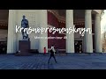 Moscow metro 4k | Krasnopresnenskaya metro station | Moscow metro walking tour