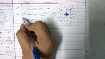 Chapter 12 Exercise 12.3 (Q7) Area related to circles || class 10 Maths NCERT