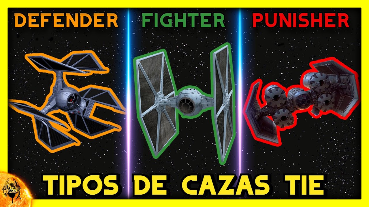 ⭐ Los Cazas TIE MÁS Letales y sus Variantes | Star Wars Lore