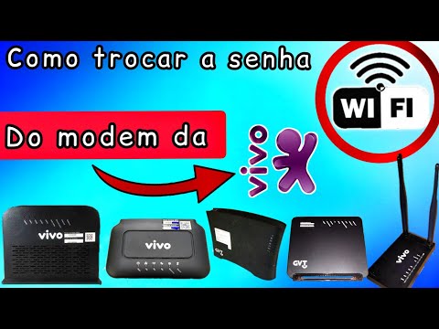 COMO TROCAR A SENHA DO MODEM WIFI DA VIVO PELO CELULAR | 2022