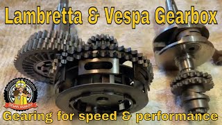 Lambretta & Vespa Gearbox - Gearing for speed & performance - which is the right choice? screenshot 3