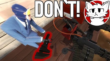 How not to build sentry as a spy |Team Fortress 2|
