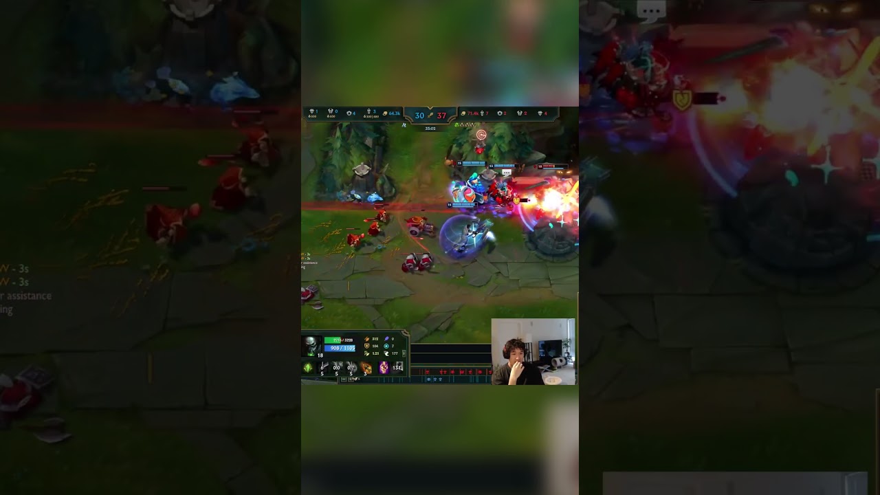 Abyssal Mask + Rumble = True damange #shorts