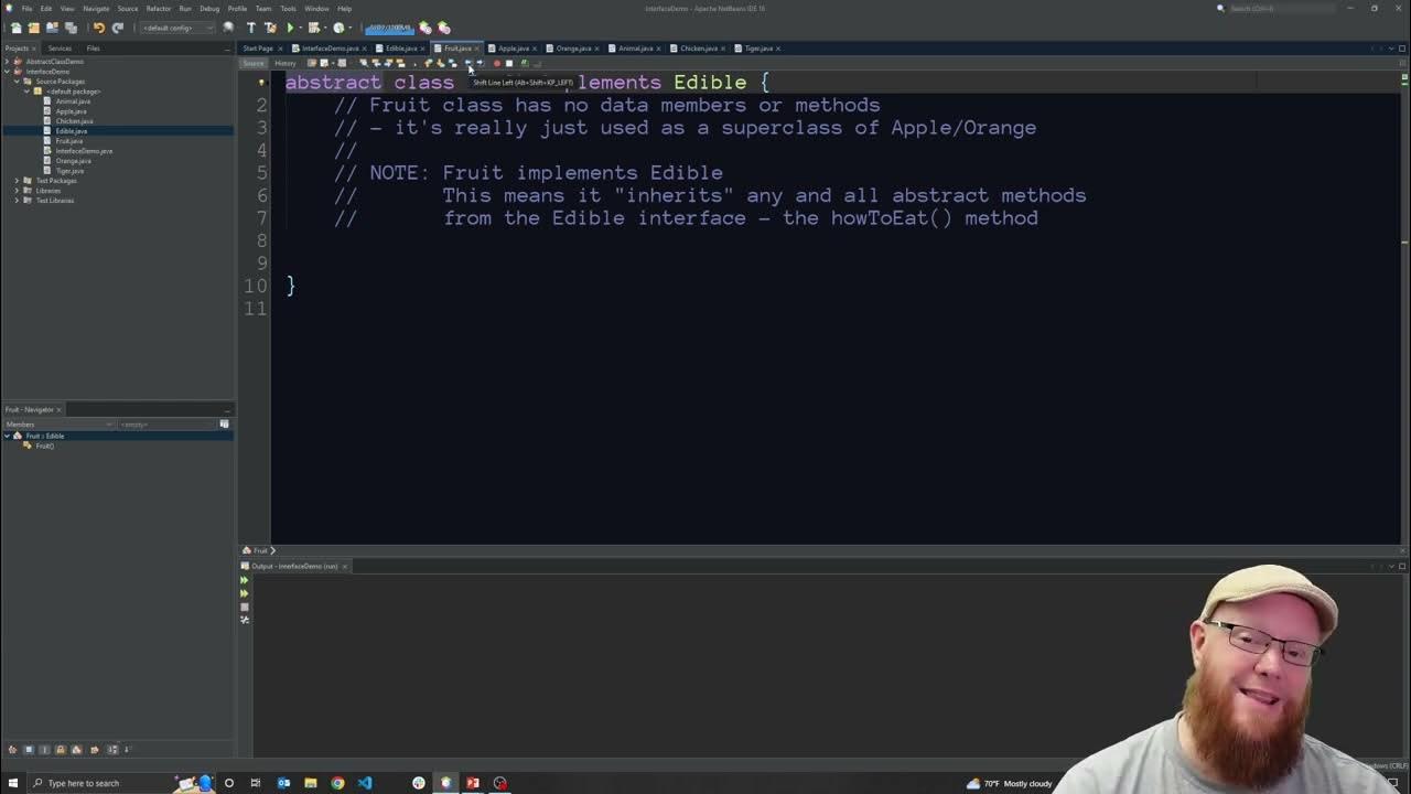 Chapter 13 Abstract Classes & Interfaces (Part 2) YouTube