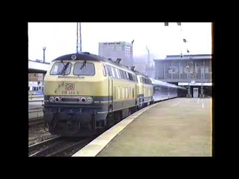 HBf München September 1994 - EarvEnterprises HorstTV - Ferrovie Train Railroad Chemin de fer