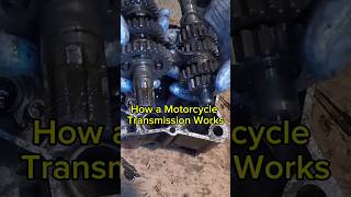 How a Motorcycle Transmission Works #howitworks #engineering #engine #transmission #motorcycle#learn