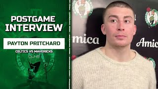 Payton Pritchard REACTS to Jaden Springer Trade | Celtics vs Mavericks Postgame
