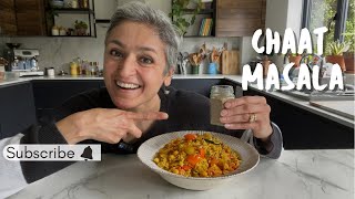 Homemade CHAAT MASALA recipe you have been waiting for | Healthy chickpea rice | Food with Chetna