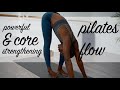 Powerful and Energising 20 min Pilates Flow