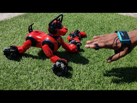 Smart Robot Dog With Gesture Control Unboxing & Testing – Chatpat toy tv
