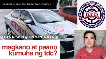 MAGKANO AT PAANO KUMUHA NG TDC? (THEORETICAL DRIVING COURSE) | TDC CERTIFICATE SA DRIVING SCHOOLS