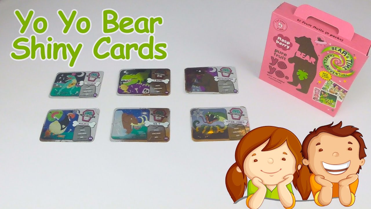 YoYo Bear Shiny Cards YouTube