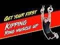 How To Get Your FIRST Kipping Ring Muscle Up For CrossFit | WODprep ✨