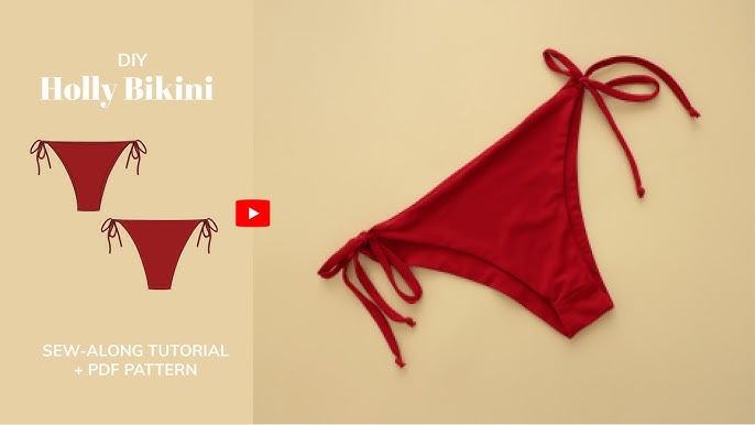 How to Make This Saucy Swimsuit Top (No Pattern Needed!) - Travel Her Style