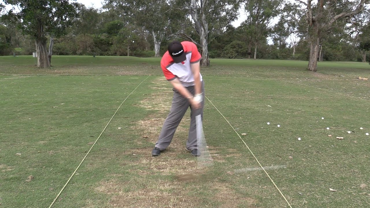 THE STINGER LONG IRON GOLF SHOT YouTube