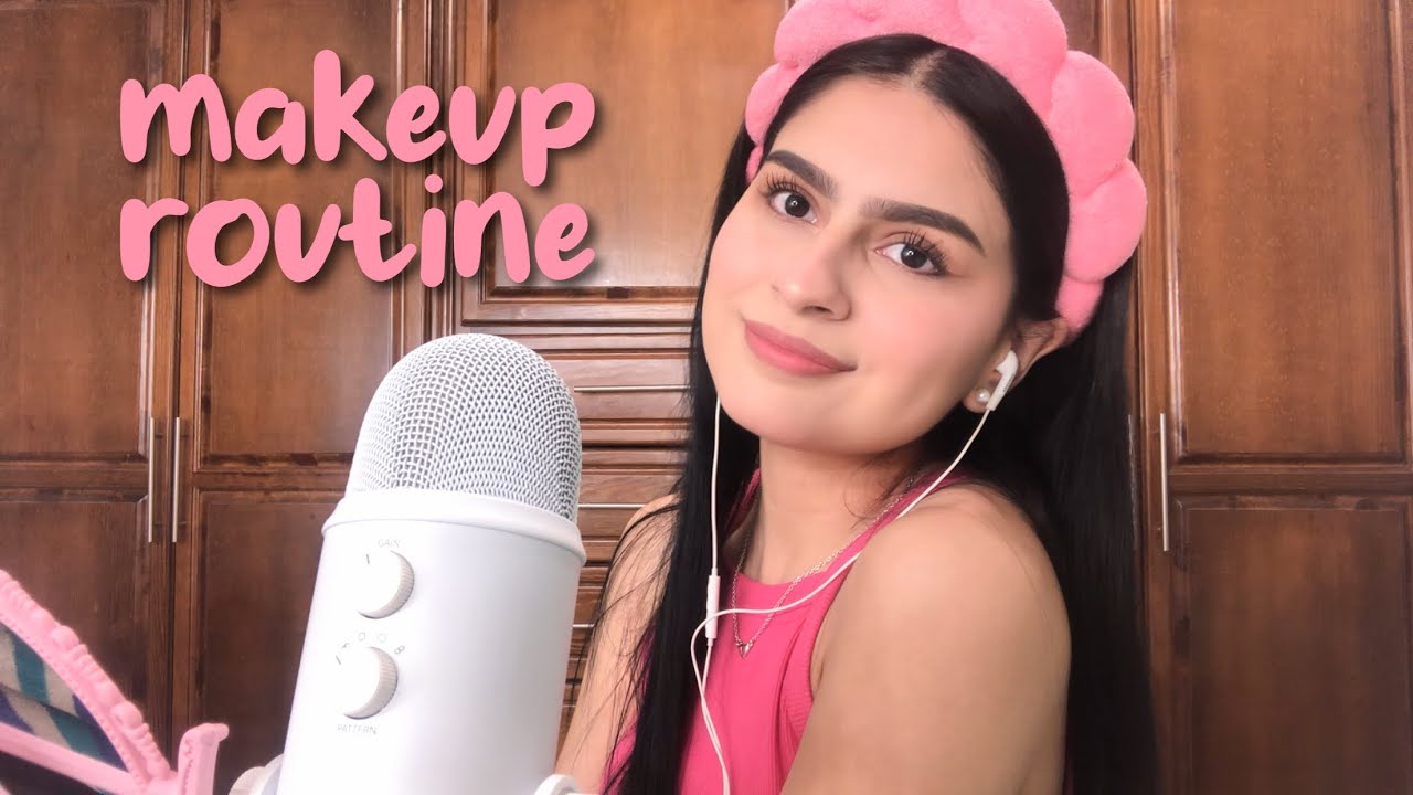 ASMR mi rutina de maquillaje de verano 🩰⋆*.⋆♡