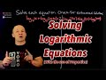Logarithmic Equations and Factoring Quiz