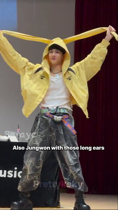 Jungwon with his long ears #enhypen #jungwon #jake #engene #prettyksky