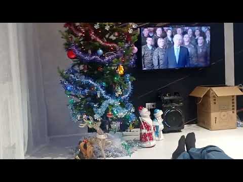 Новогоднее обращение президента РФ В. В. Путина (Первый канал HD, 31.12.2022)