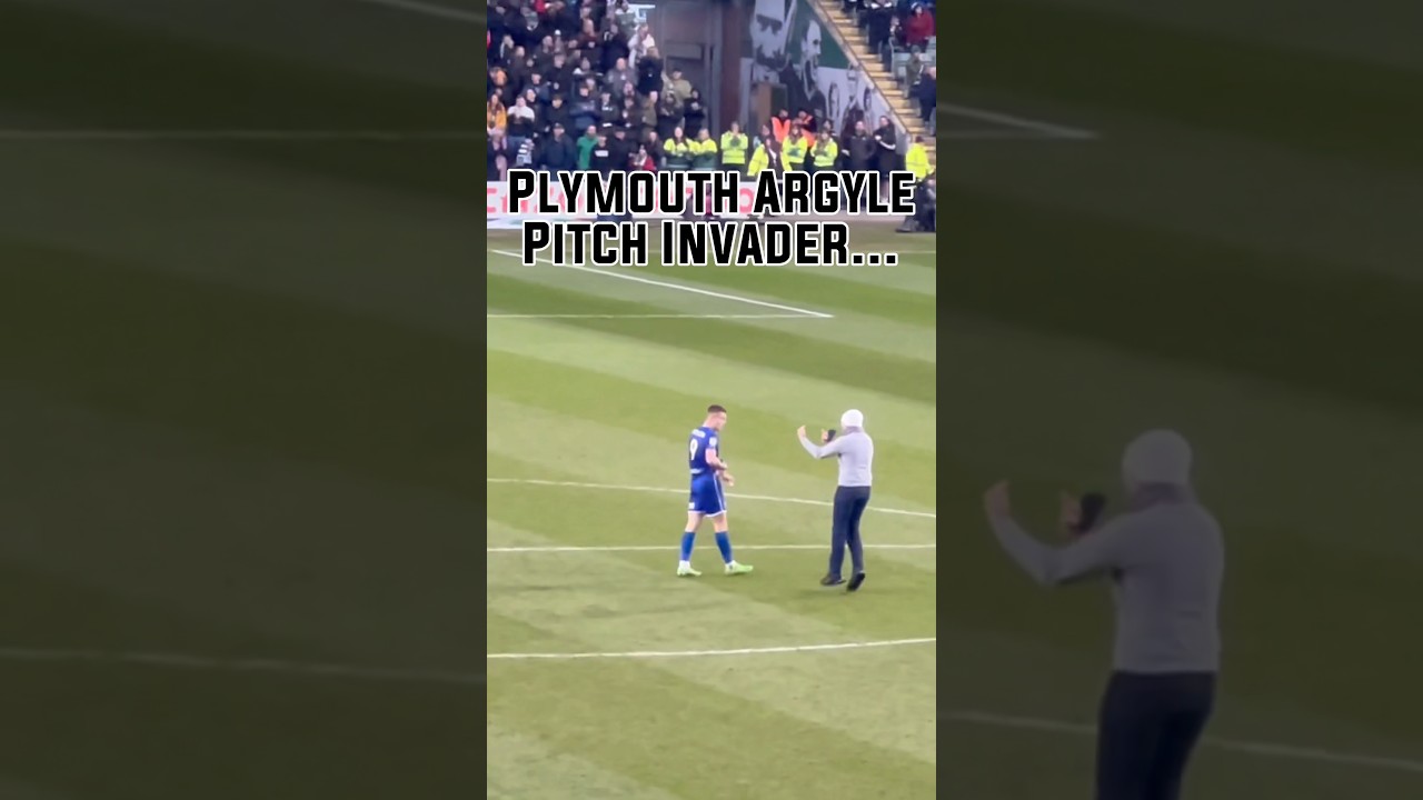 Plymouth Pitch Invader Vs Cheltenham In 2023 