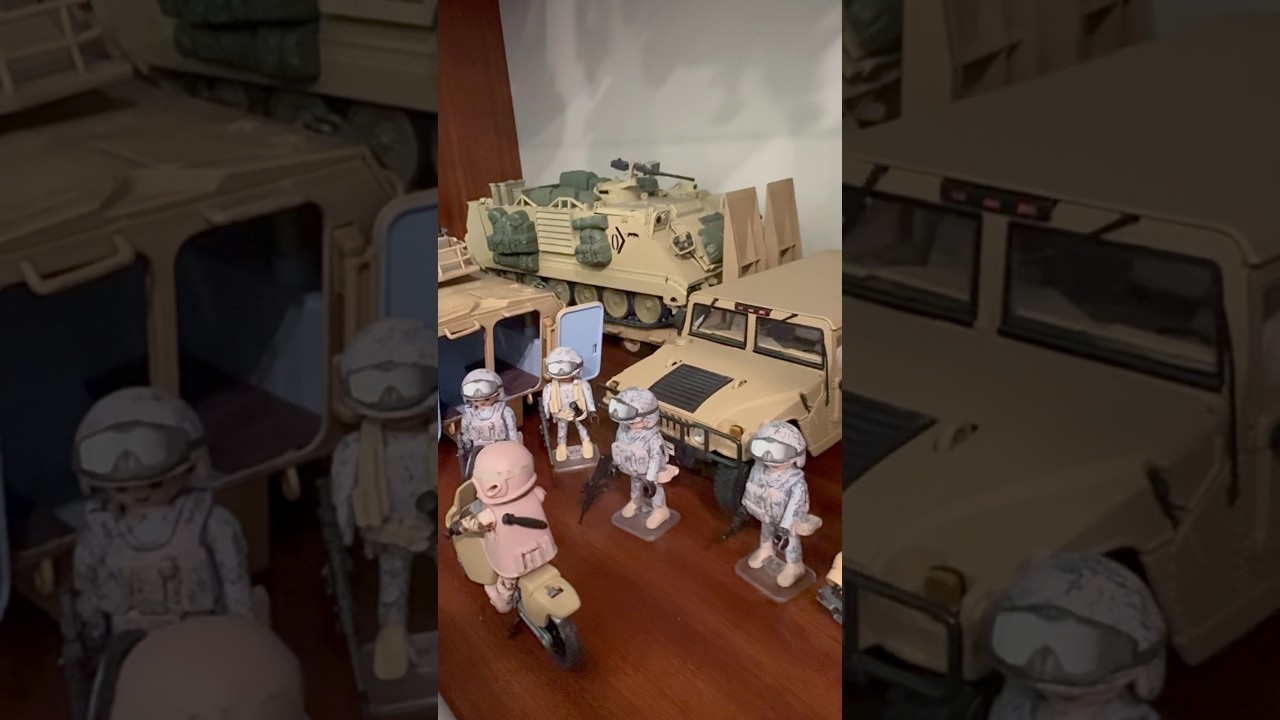 Playmobil Custom 🇺🇸🎖️ Marines Americanos Marinecorps Militares 
