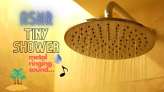 Cozy Metal Tub Shower Sound | White noise & ASMR #20