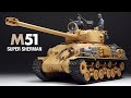 M51 Super Sherman - Part 1 - 1/35 TAMIYA - Tank Model - [ model building ]
