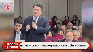 HASAN AVCI YAPTIĞI KONUŞMAYLA HATİPLİĞİNİ GÖSTERDİ Resimi