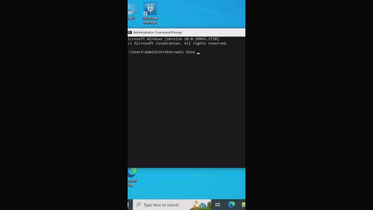 Get System Serial Number O N Cmd Wmic Bios Serialnumber