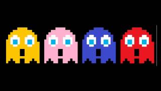 Video thumbnail of "Pacman Ghosts Sing Gangnam Style"