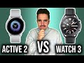 SAMSUNG GALAXY WATCH 3 VS ACTIVE 2 : Quelle montre connectée choisir ?⌚⚡⌚ Quelle est la différence ?