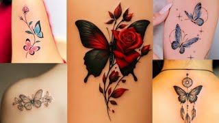 50+ Trendy Butterfly Tattoo Designs And Ideas I BeautifulButerfly Tattoo Il Butterfly Tattoos Girls