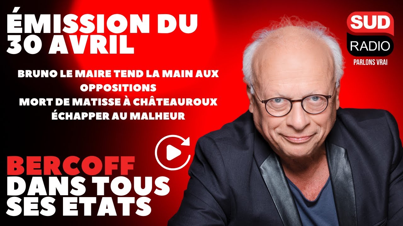 Bruno Le Maire ; mort de Matisse à Châteauroux ; échapper au malheur