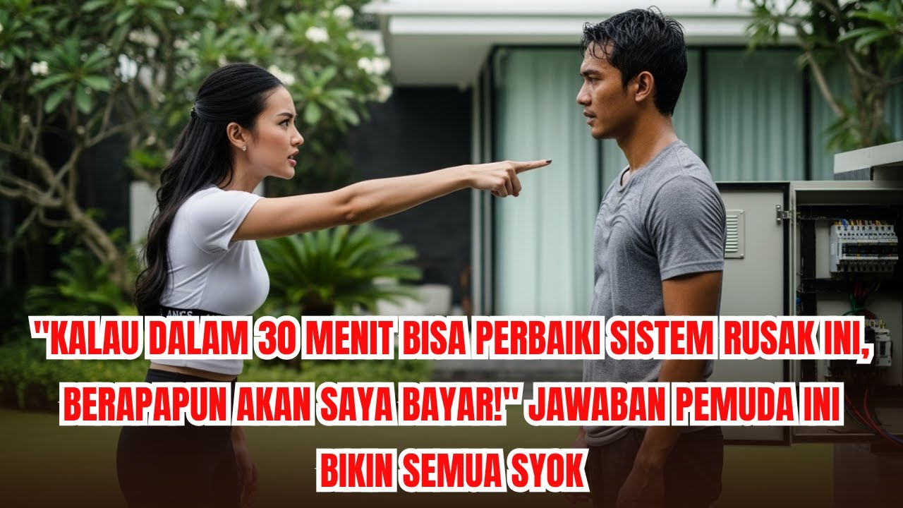 DIREMEHKAN SEBAGAI TUKANG KEBUN, JAWABAN CERDAS PEMUDA INI BIKIN WANITA KAYA TERTUNDUK MALU