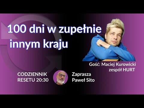                     100 dni w zupełnie innym kraju - Maciej Kurowicki - Paweł Sito #CodziennikResetu
                              